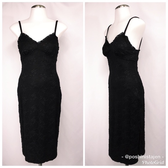 Cosabella Dresses & Skirts - Cosabella Black Lace Dres sz small